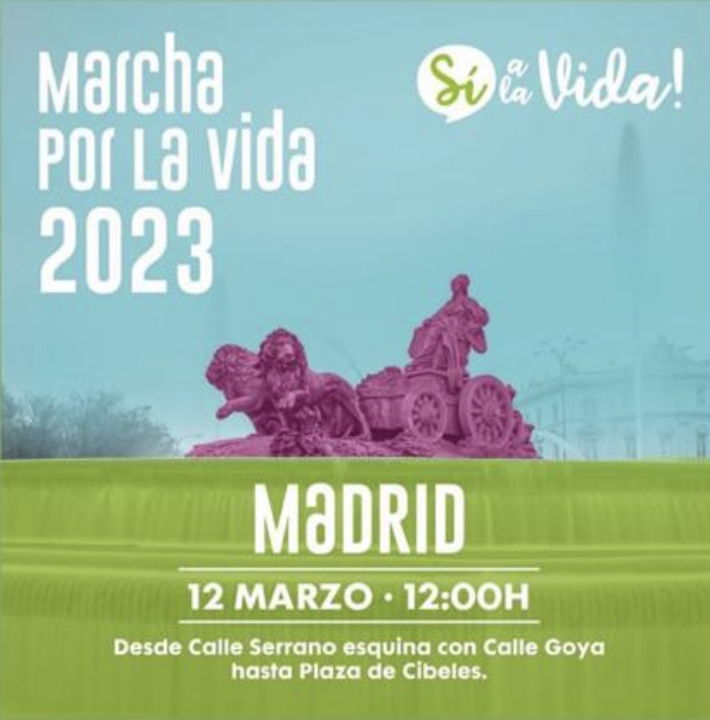 Marcha por la vida 12 de marzo
